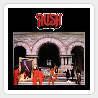 Rush Band Vintage Magnet
